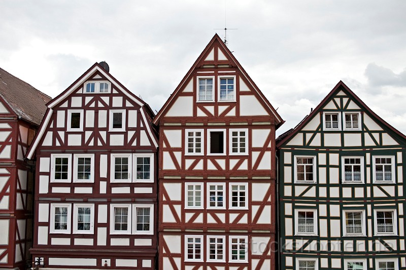 _MG_6802_houses.jpg - three old frame houses in Hesse Germany