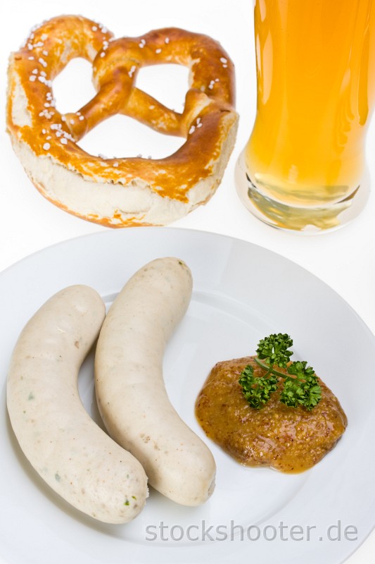 IMG_3391_ww.jpg - Bayerische Weißwurst, Weißbier und Brezn